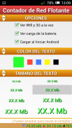 Contador de Red Flotante screenshot 4