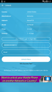 Free Unlock Network Code for Motorola SIM screenshot 3