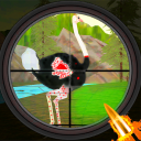 Wild Bird Ostrich Hunting 3D Icon