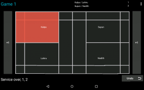 Badminton Umpire Score Keeper screenshot 1