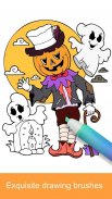 2023 Halloween Coloring Books screenshot 1