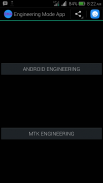 MTK Engineering Mode - Advanced Settings & Tooling screenshot 1