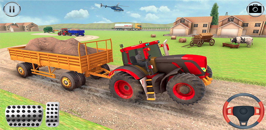 Real Trator Conduzir Simulador- Agricultura jogos - Download do APK para  Android