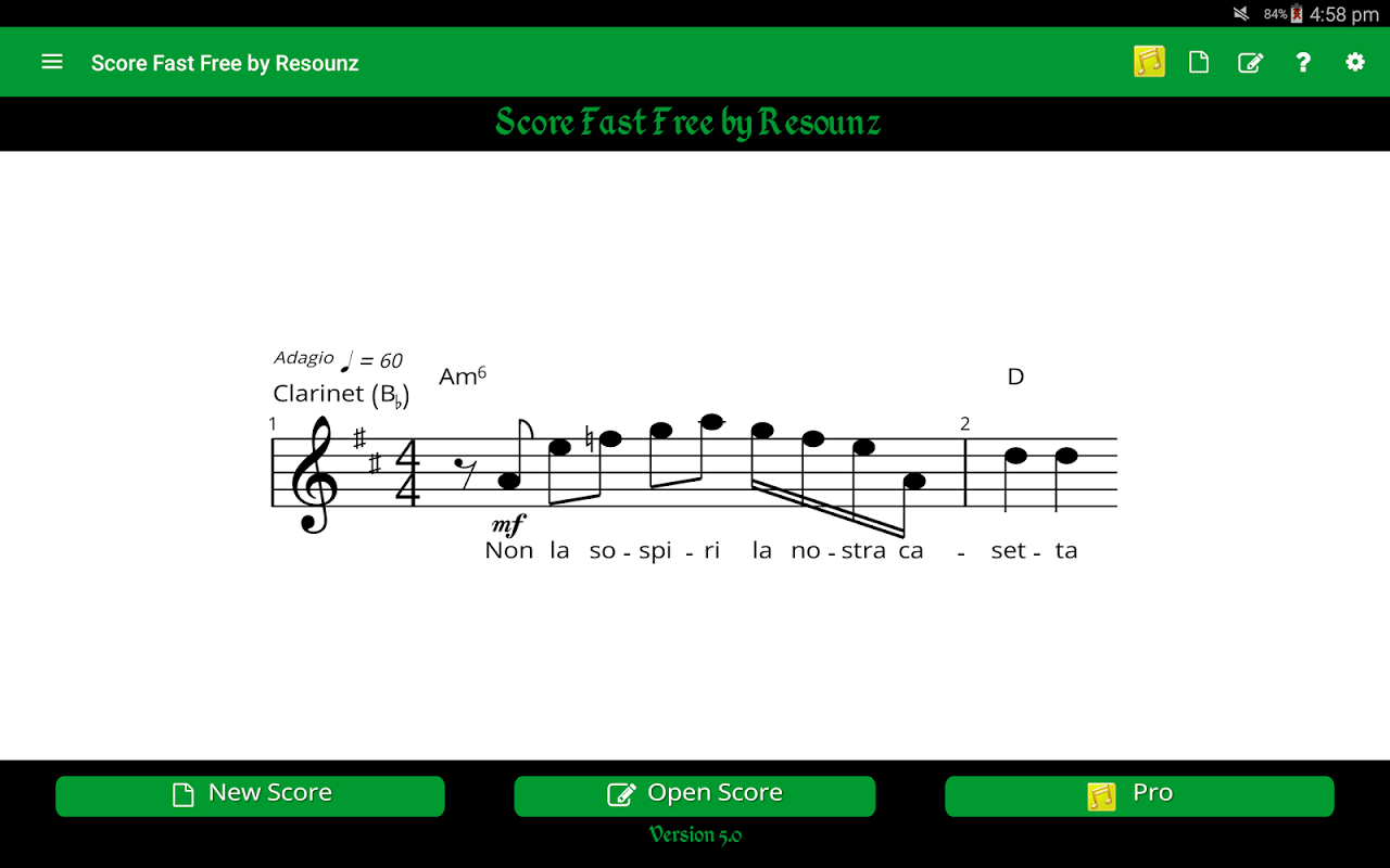 Score Fast Pro: compose, notat for Android - App Download