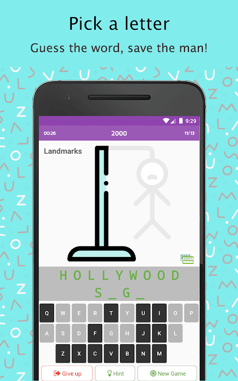 Hangman 2 - Hollywood APK for Android Download
