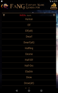 FaNG - Fantasy Name Generator screenshot 15