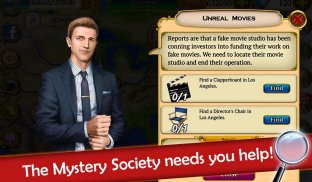 Hidden Objects: Mystery Society Crime Solving screenshot 7