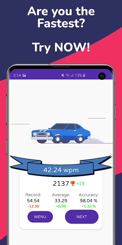 TYPE RACING 2019: FAST TYPING SPEED TEST GAME APK for Android Download