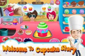 Cooking Story Cupcake screenshot 0