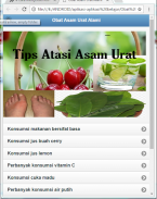 Natural Uric Acid Tips screenshot 2
