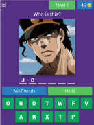 ☯️Bizarre Adventure Anime Quiz! screenshot 16