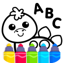 Spiele zum Malen für Kinder 🎨 Buchstaben lernen! Icon