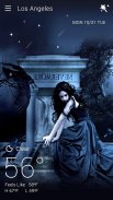 Gothic Halloween GO Weather Dynamic Backgrounds screenshot 6