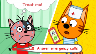 Kid-E-Cats Animal Doctor Games for Kids・Pet doctor screenshot 1