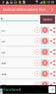 Medical Abbreviations Acronyms Dictionary Offline screenshot 0