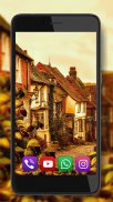 Autumn Streets Live Wallpaper screenshot 0