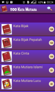 1100 Kata Mutiara screenshot 1