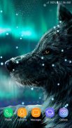 Ice Wolf Live Wallpaper HD screenshot 3