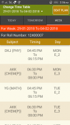 Student Time Table screenshot 3