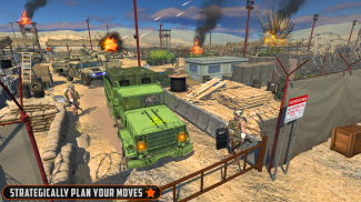 Us Army Cargo Transport: Military Truck Drive game screenshot 2