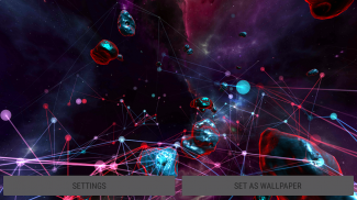 Sci_Fi Particle Plexus 3D Live Wallpaper screenshot 7