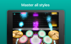 Drums: real drum set music games to play and learn screenshot 7