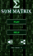 Sum Matrix Numbers Puzzle screenshot 4