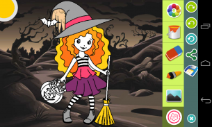 Halloween Coloring Pages screenshot 3