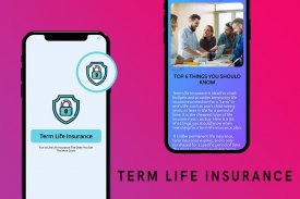 Term life insurance screenshot 1