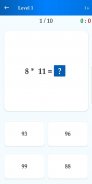 Multiplication Tables - Quiz - Pythagorean Table screenshot 4