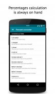 Percent Converter screenshot 0