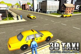 سائق تاكسي المدينة 3D محاكي screenshot 1