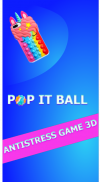 Diy POP it ball Fidget Toys 3D screenshot 0