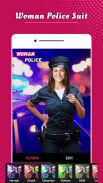 Women Police Photo Suit Editor screenshot 2