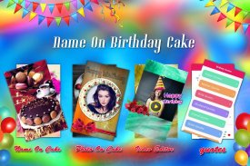 Name On Birthday Cake & Photo screenshot 4