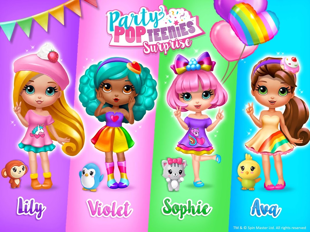 Party Popteenies Surprise - Rainbow Pop Fiesta - Загрузить APK для Android  | Aptoide