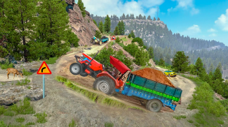 Farming Tractor Sim Death Road screenshot 1