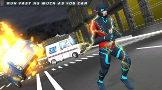 Light Speed Hero: Flash Superhero Games screenshot 7