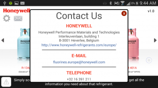 PT Chart Refrigerants EU screenshot 5