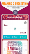 English To Hebrew Dictionary screenshot 3