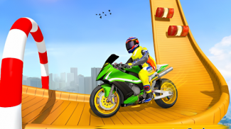 Ramp Bike Stunt Mega Racer screenshot 7