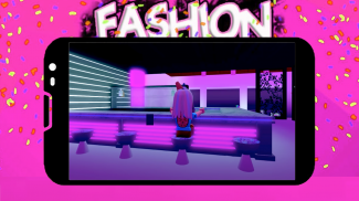 Fashion Famous Frenzy Dress Up Runway Show obby screenshot 1