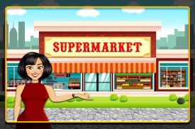 सुपरमार्केट कैशियर टाइकून मज़ा screenshot 1