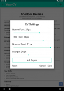 CV Engineer - Free Resume Builder & CV Templates screenshot 23