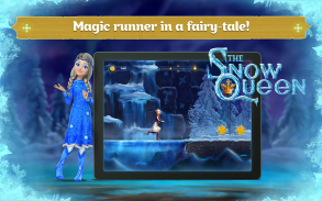 The Snow Queen: Corrida Gelada! Frozen Run Games! screenshot 16