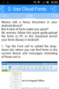 Kingsoft Office For Android Tutorial screenshot 1