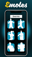 All Emotes and Dances - imotes, FF Skin Tool screenshot 3