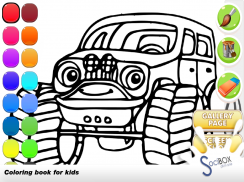 monster car coloring screenshot 6
