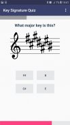 Music Theory - Key Signature Quiz screenshot 1