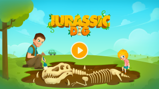 Jurassic Dig - Dinosaur Games for kids screenshot 0